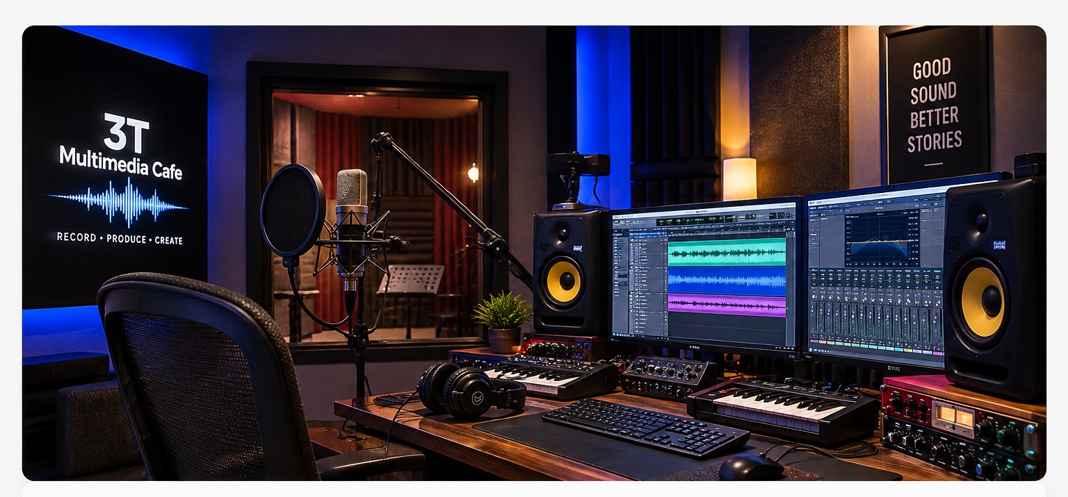 Professional recording studio